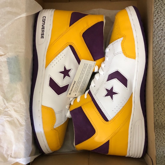 Magic Johnson Lakers Converse Shoes 15 - Picture 1 of 1